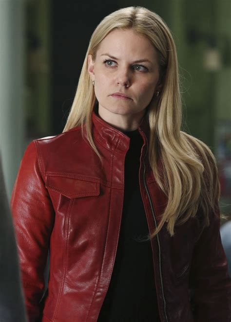 emma swan red leather jacket